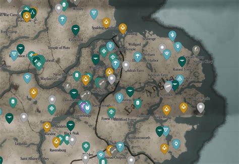 Assassin's Creed: Valhalla Interactive Map .
